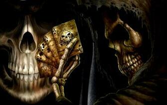 Death Meets The Reaper Wallpaper