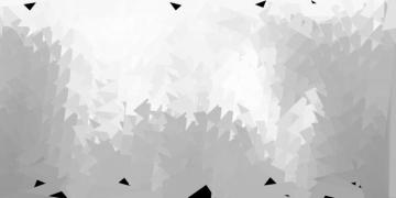 Light Gray Vector Triangle Mosaic Wallpaper Art At