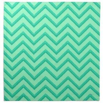 Mint Green Chevron Background Customisable