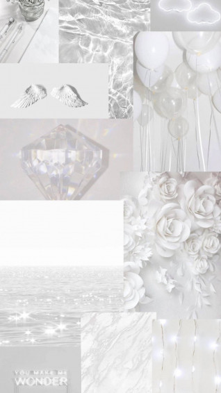 Aesthetic White Wallpaper