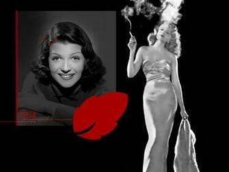 Rita Hayworth Wallpaper Posters Print