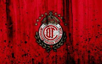 Wallpaper Deportivo Toluca Fc 4k Grunge Stone