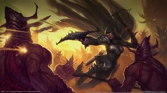Diablo Demon Hunter X Wallpaper Lowbird Der Lowe