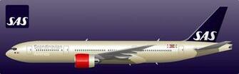 Scandinavian Airlines Sas Boeing Combo Aviation Design