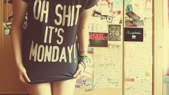 Fondo De Pantalla Oh Shit Its Monday Wallpaper Hq 1080p