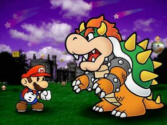 Mario Vs Koopa Nintendo Wallpaper