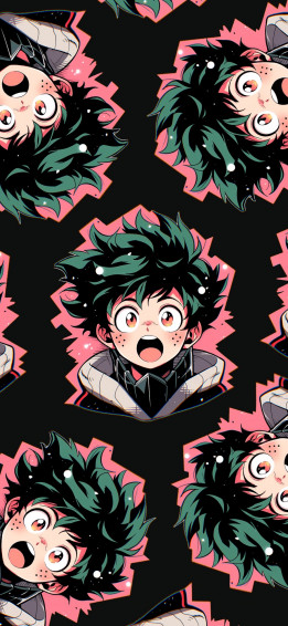 Mha Surprised Deku Black Wallpaper Epic Izuku Midoriya HD