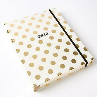 Kate Spade Gold Polka Dots