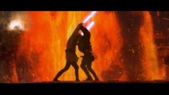 Anakin Skywalker Vs Obi Wan Kenobi Wallpaper Amp