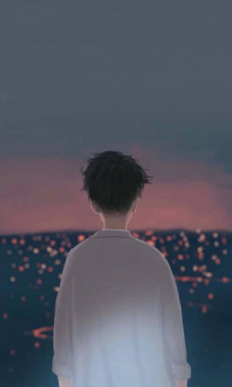 Aesthetic Anime Guy Wallpaper