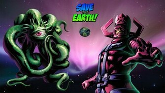 Shuma Gorath V S Galactus By Yatmingc