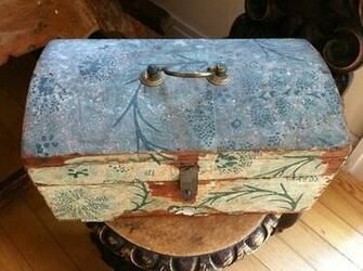 Antique Wallpaper Box