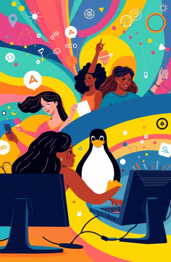 Linux Girls Wallpaper