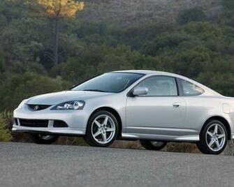 Wallpaper Acura Rsx Silver Metallic Side