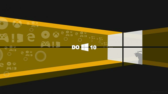 Flat Windows Wallpaper Yellow Black By Zhalovejun