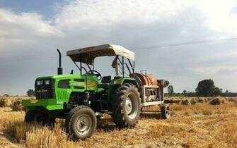 Indo Farm Tractor Wallpaper