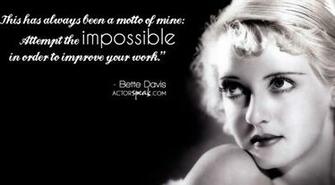 Wallpaper Bette Davis Acting Quote With Photo Actorspeak