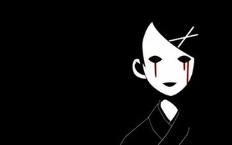 Wallpaper Sad Face Blood Eyes HD