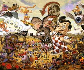 The Psychedelic World Of Lowbrow And Spotlight On Tom