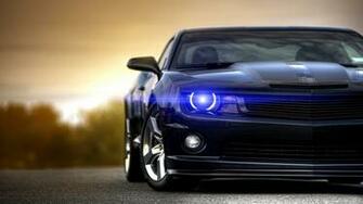 Chevrolet Camaro Blue Wallpaper Dot