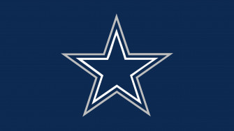 Dallas Cowboys Logo In Blue HD Sports Wallpaper