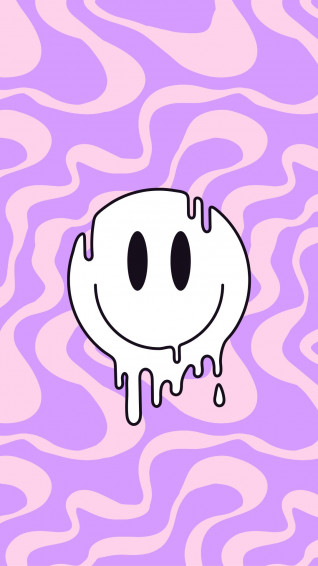 Preppy Purple Wallpaper On