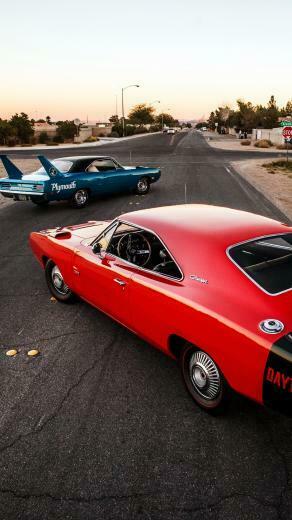 Wallpaper Dodge Charger Daytona Rear