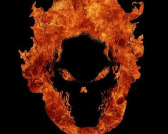 Ghost Rider Skull Wallpaper