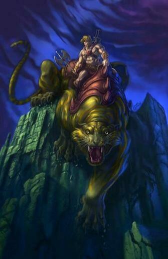 Battlecat Comics Motu Heman He Man Thundercats