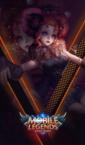 Wallpaper Angela Skin Special Mlbb By Dechunf