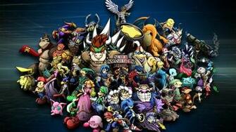 Super Smash Bros Brawl Cast Portrait Wallpaper HD