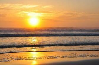 Wallpaper Sunrise Beach
