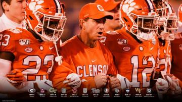 Clemson Schedule Wallpaper Sports Talk