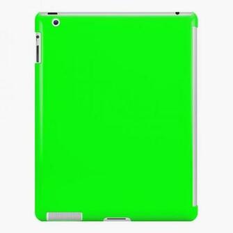 Green Screen Chroma Background For Streaming Videos iPad Case