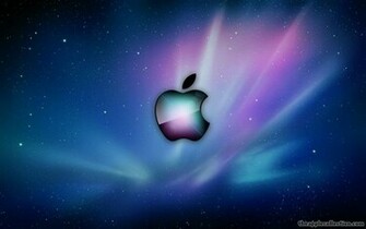 Mac Bleu Aurora Wallpaper
