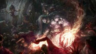 Monsters And Demons Wallpaper 3d