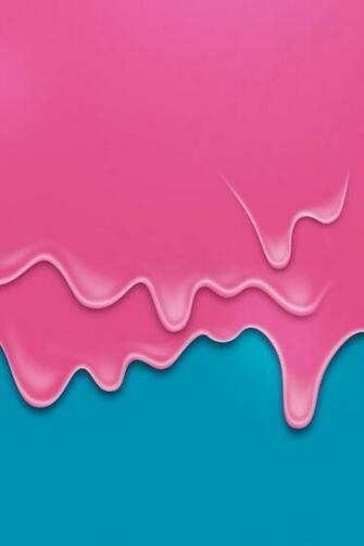 Pink Wallpaper Ice Cream Melt Image By
