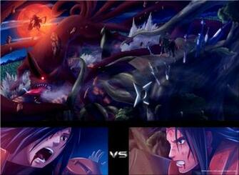 Bleach Anime Wallpaper Uchiha Madara Vs Hashirama Senju