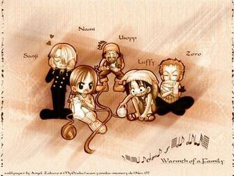 Chibi One Piece Crew Wallpaper Anime