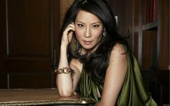 Lucy Liu Full HD Widescreen Wallpaper For