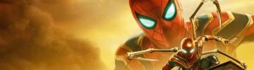 Spider Man Iron Far From Home 8k Wallpaper