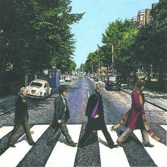Doctor Who Abbey Road Pastiche By Herbarianband
