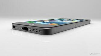 Slime iPhone 5s Grey HD Wallpaper Wide S