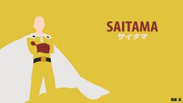 Wallpaper Illustration Logo Cartoon Saitama One Punch Man