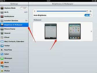 Change The Lock Screen And Wallpaper For iPad