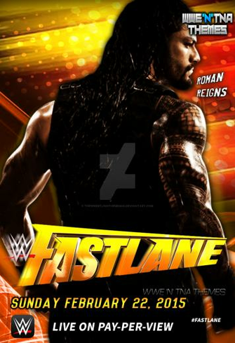 Wwe Fast Lane 2nd Custom Poster HD By ThewrestlingthemesHD On