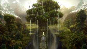 Lovely 3d Abstract Of Tree Life