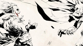 Batman Joker Sketch Wallpaper