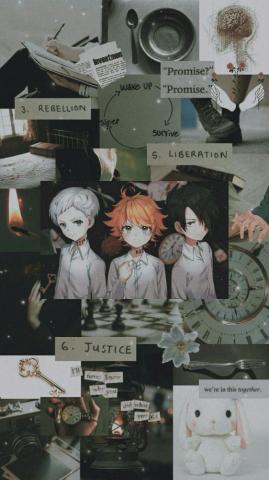 The Promised Neverland Aesthetic Japan Wallpaper Anime