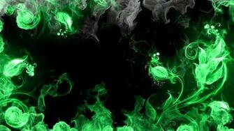 Green Skull Wallpaper